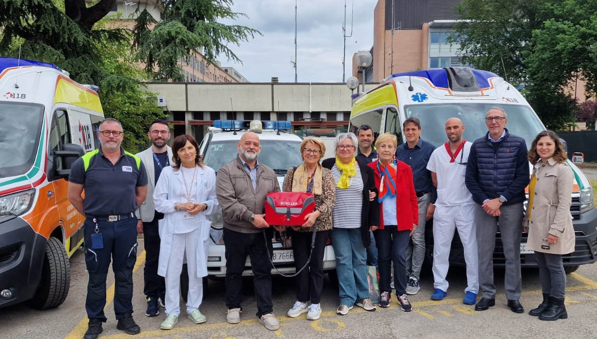 Nuova donazione di Associazione Vittorio Lodini per l’acquisto di un massaggiatore cardiaco esterno: l’obiettivo è potenziare i mezzi di soccorso di Castelnovo Monti