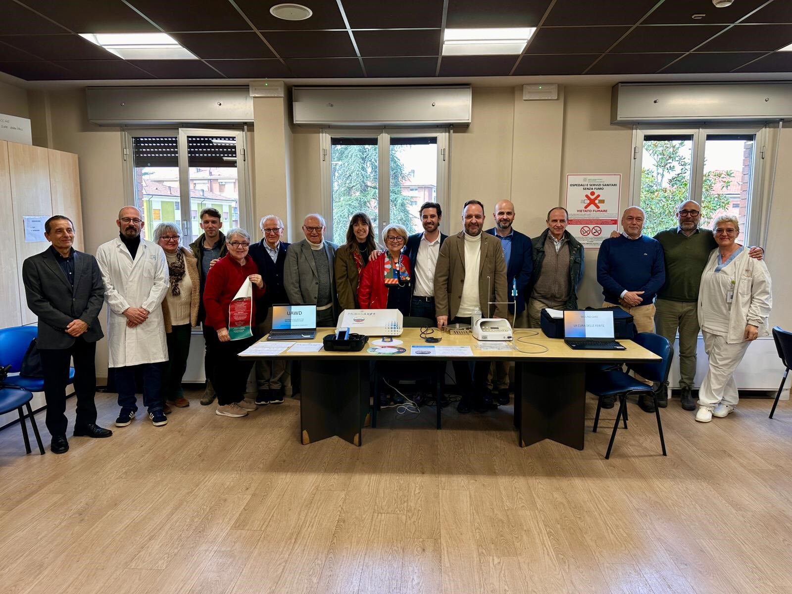 Donazione tecnologie alla Rete Vulnologica Provinciale